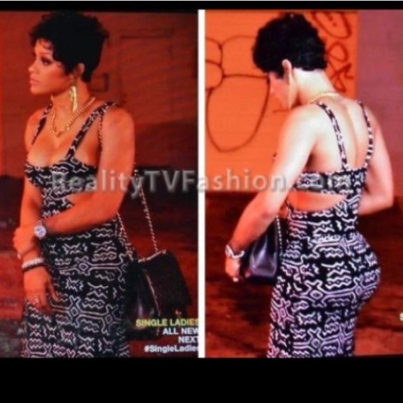 UO cut out Aztec dress in cobalt blue S - Picture 12 of 12